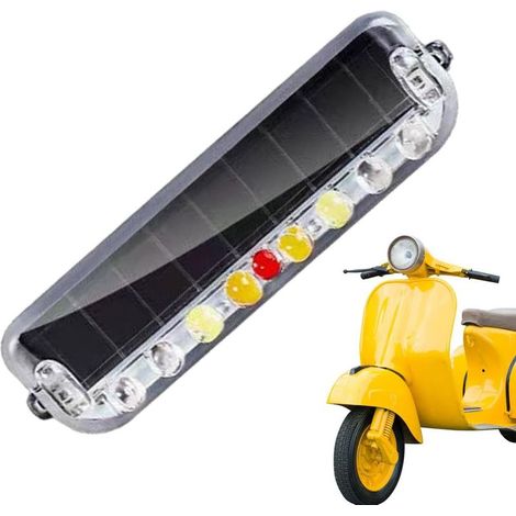 Lumières LED à énergie solaire, barre lumineuse d'avertissement (1/5)