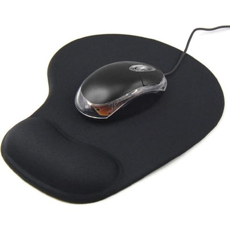 Tapis de souris TAPIS ANTI-DÉRAPANT AVEC SUPPORT DE POIGNET EN GEL MOUSSE (1/3)