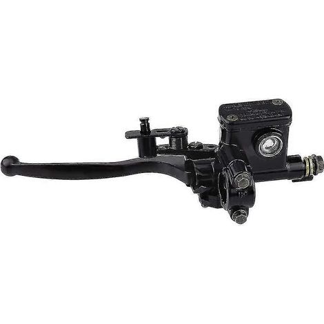 Maître-cylindre de frein avant gauche compatible avec quads et VTT 50cc, 110cc et 150cc, pompe à levier avant 7/8" (22 mm) (1/5)