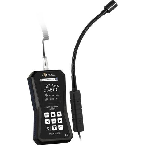 [NEUWERTIG] B-Ware PCE Instruments Riemenspannungsmessgerät PCE-BTM 2000L Spannungsmessgerät (1/2)