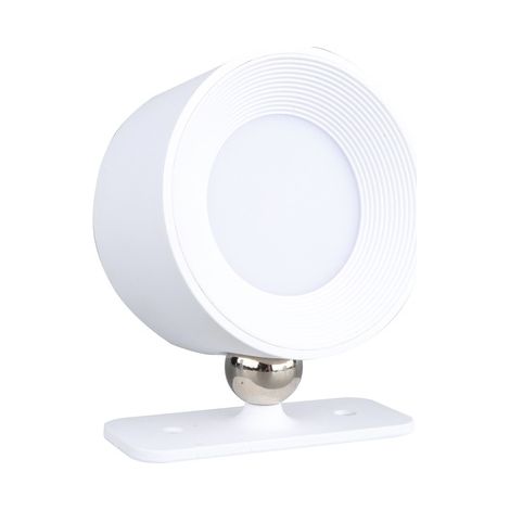Aplique pared LED Kiraz 3000-4000-6500K recargable USB Blanco