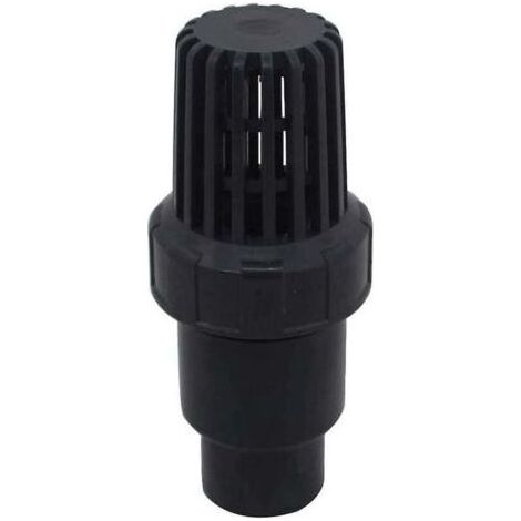 Clapet pied clapet anti retour a boule aspiration 25 32 40 mm clapet crepine anti retour antiretour pvc piscine pompe (Diamètre Intérieur 32mm) (1/4)