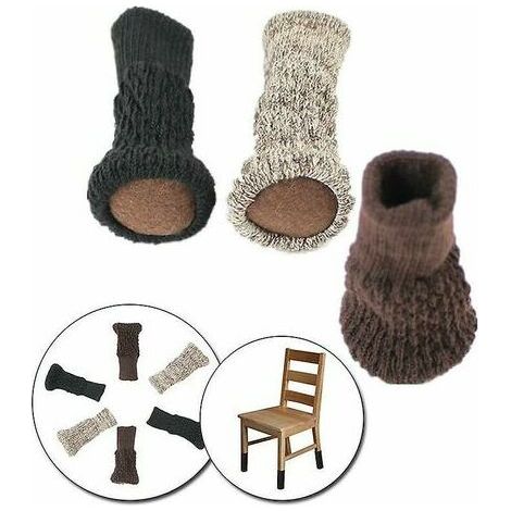 DRIVE - KZYFC Lot de 24 housses pour pieds de table/chaise et pieds de meubles/Kaki