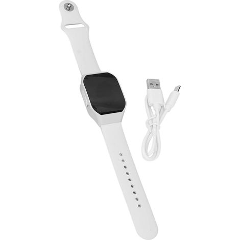 Bracelet Anti-Stress Microcourant - Aide au Sommeil Portable, 3 Modes, Blanc - Réduction Anxiété et Pression (1/5)