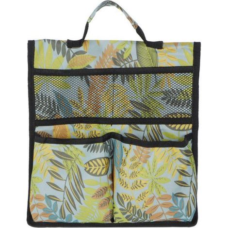Sac à outils de jardinage portable en tissu Oxford 600D, organiseur de rangement pour outils pour sièges de chariot de jardin (1/5)