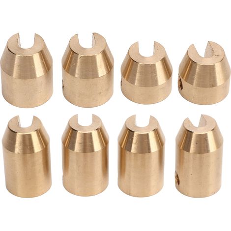 Contrepoids de Rayon de Roue en Laiton, Précision, Résistant à l'Usure, Lot de 8 pour Supermotard et Dual Sport, Équilibrage de Roue (1/5)