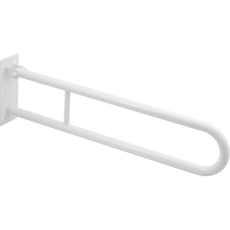 Poignée pliante HANDICAP 813mm, blanche