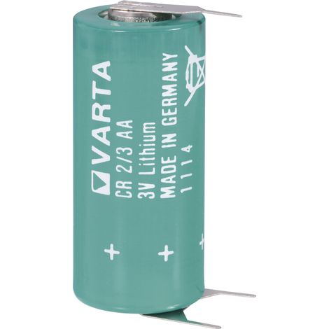 Varta CR2/3 AA SLF Spezial-Batterie CR2/3AASLF U-Lötpins Lithium 3 V 1350 mAh 1 St.