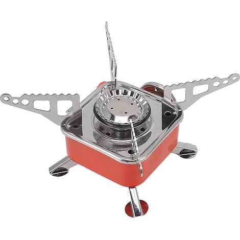 Réchaud à gaz pliable mini quadruple pour camping et pique-nique, réchaud à gaz portable (1/5)