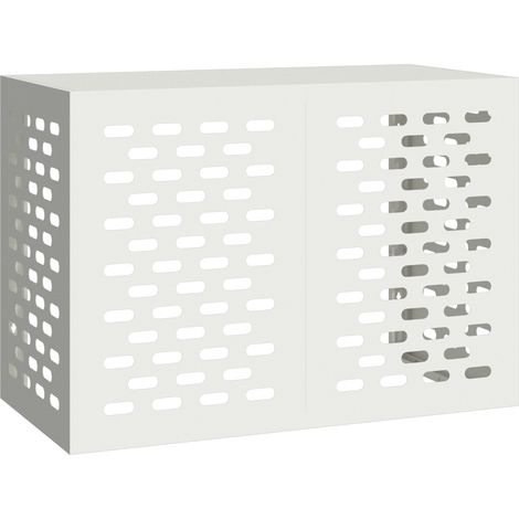 Funda para Aire Acondicionado Blanco 100 x 50 x 70 cm vidaXL