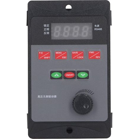 Contrôleur de moteur sans balais Contrôleur de vitesse à faible bruit pour moteur 15 W-400 W AC220 V (1/5)