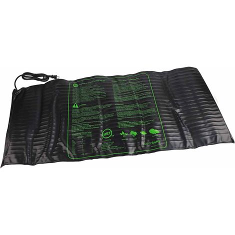 Tapis chauffant étanche pour semis, professionnel et flexible, pour la germination des graines de plantes, idéal pour le jardinage (prise US 100-120 V). (1/5)