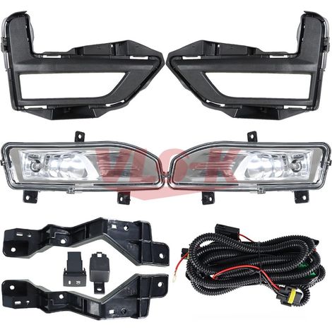 17-20 Nissan Rogue Fog Light Frame Fog Light Wiring Harness Fog Light Switch Kit (1/4)