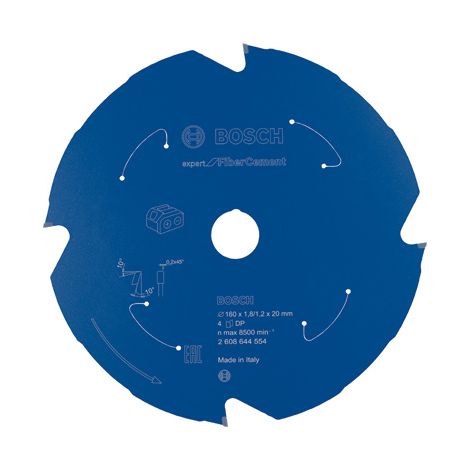Bosch for Fibre Cement Circular Saw Blade 160x1.8/1.2x20 T4 2608644554 (1/4)