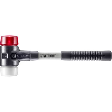 HALDER SIMPLEX Hammer Kunststoff / Superplastik mit verstärktem Tempergussgehäuse und Glasfaserstiel - D=60 mm - 3767.060 (1/5)