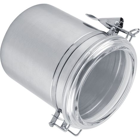 Boîte de conservation sous vide en acier inoxydable pour café, thé et sucre en grains (1450 ml) (1/5)