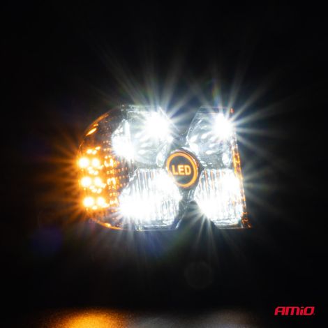 Projecteur LED AWL66 60W 6500K 6000lm 12V 24V amio-04207 (1/5)