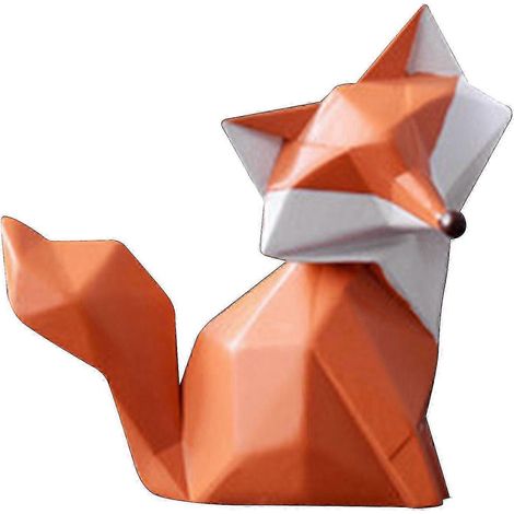 Figurines d'animaux en résine pour enfants d'âge préscolaire, sculptures abstraites, décorations de table et d'arbre, tailles S/M/L-S (1/5)