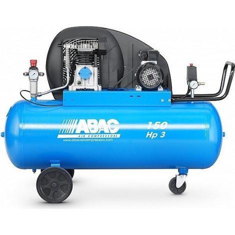 Abac - Compresseur à piston 3CV 10 bar 150L 400V Triphasé Direct - A29B 150 CT3