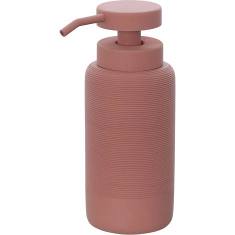Dispenser sapone liquido in poliresina terracotta Marica (1/5)
