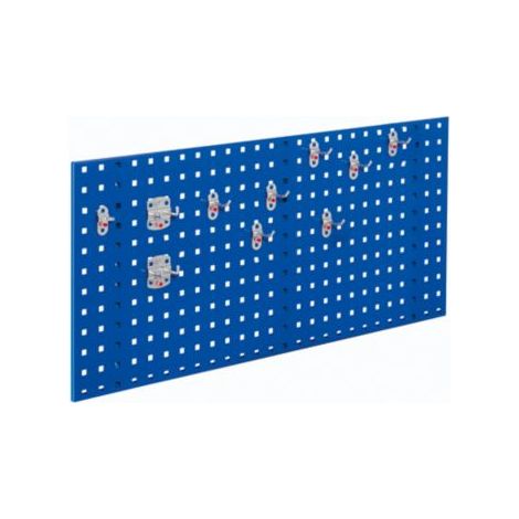 Kappes ®RasterPlan Einsteigerset 5 1x Lochplatte 1000x450mm 1x Werkzeughaltersortiment 10-teilig Enzianblau RAL 5010 (1/4)