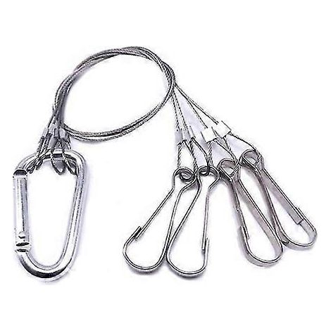 Filiyano – Câble de suspension avec crochet, câbles réglables en acier inoxydable (1/3)