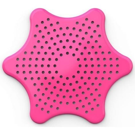 Filtre pratique pour vidange de salle bain baignoire douche en plastique cheveux et ustensiles cuisine. (1/4)