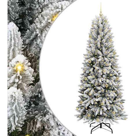 Albero di Natale artificiale Bianco 240 cm