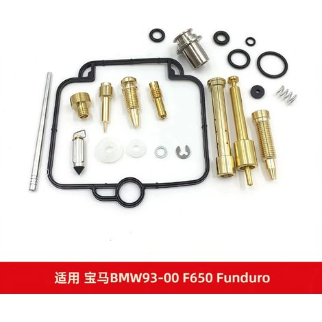 Kit de réparation/reconstruction de carburateur transfrontalier pour BMW F650 Funduro (1993-2000).