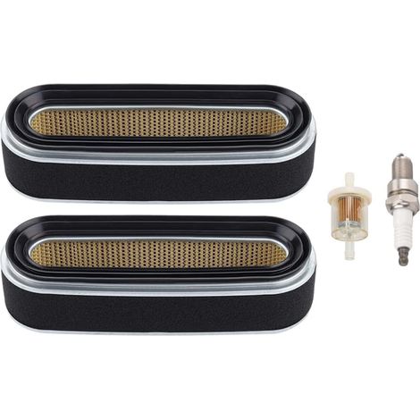 2 filtres à air pour tondeuse à gazon, filtre pour tondeuse à gazon Honda GXV16, filtre à air pour tondeuse à gazon Honda 196/HRJ216. (1/5)