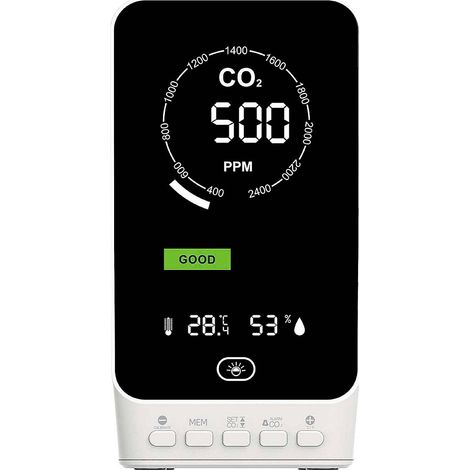 TFA AIRCO2NTROL UP moniteur CO2 noir design moderne (1/5)