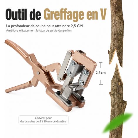 Outil de greffage multifonction pour arbres fruitiers et pépinières, 53 × 38 × 36 cm, 700 g – Livraison gratuite (1/5)