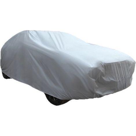 Telo copriauto perfetto, protettivo, impermeabile e antigelo, taglia M, grigio, 430 x 160 x 120 cm (1/5)