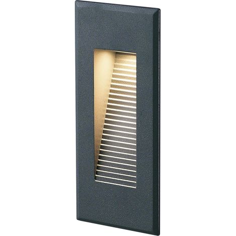 Encastré mural DAMBEL IP65 LED SMD 3W 170lm(100lm) CRI80 3000K 60º Anthracite (1/3)