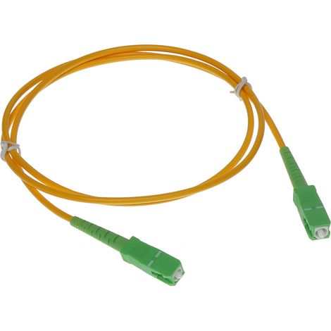 Singlemode-Patchkabel PC-SC-APC/SC-APC-1 1 m (1/2)
