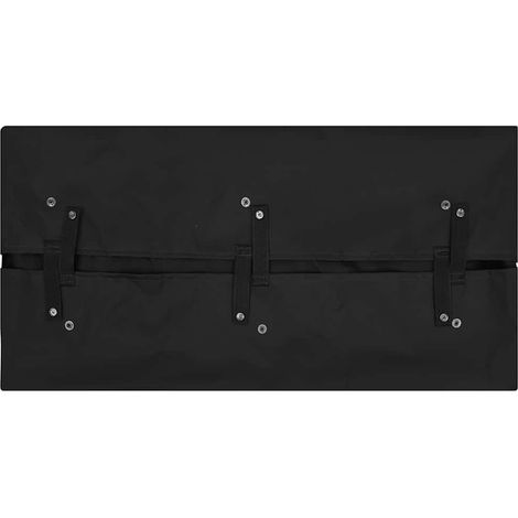 Maison Exclusive - Gartenwagen-Einlage Schwarz 81x41x40 cm Stoff (1/3)