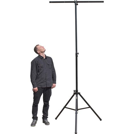 Pied d'éclairage STAND4ME LS120 V2, hauteur 2,8 m, avec barre transversale (1/4)