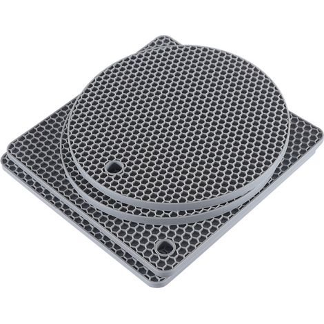 Sous-plat En Silicone - Résistant À La Chaleur Jusqu'à 230 °C - Pour Casseroles Et Poêles - Lot De 4 (1/5)