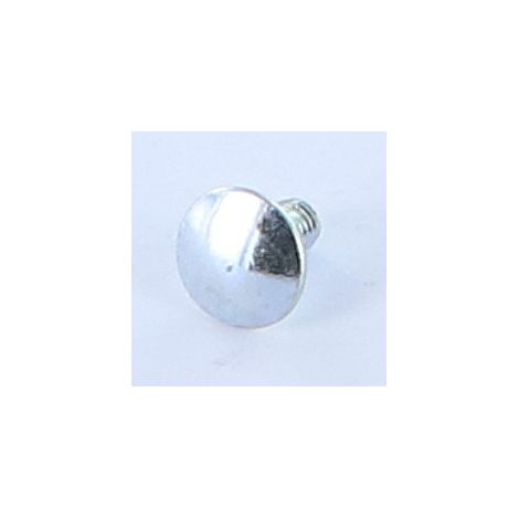 TRCC JAPY tête ronde collet carré M4X8 Collet bas 2.5 Acier zingué-1 pièce