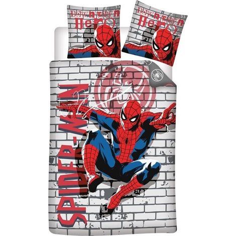 Funda nordica Spiderman Marvel cama 90cm policotton
