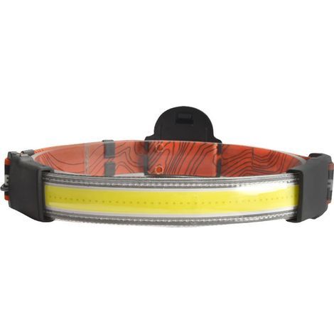 Stirnlampe – COB-Softlight-Streifen – 230° breiter Abstrahlwinkel – IPX5 wasserdicht – verstellbares elastisches Kopfband – zum Laufen, Wandern und Radfahren – 1 Stück (1/5)