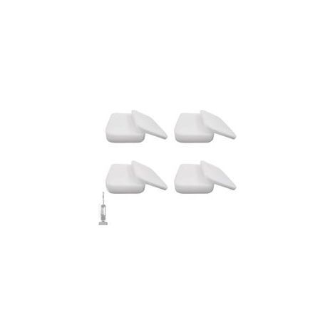 Confezione da 4 filtri in schiuma 1239FT60 per Shark Navigator Pet Plus NV150, NV251, NV255 (1/5)