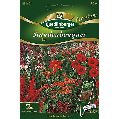 Quedlinburger Staudenbouquet Rot - Blumensamen