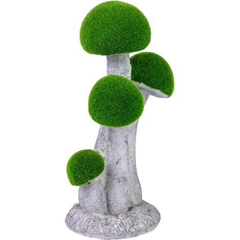 Figura decoración de metal setas 29x22.5x54h cm (1/5)