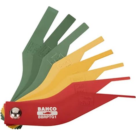 Misuratore pastiglie freno Bahco 7314150412617 graduazioni chiare design ergonomico (1/3)
