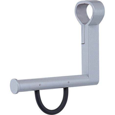 Porte-rouleau papier toilette pour barre de redressement angulaire et poignée de redressement