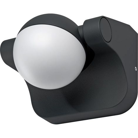 Plafoniera Esterno Moderna Nova Alluminio Antracite Led Integrato 6W 6000K Ip54