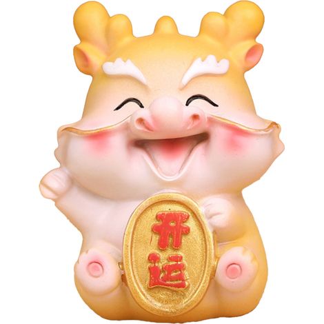 Mini-Glücksdrache für das chinesische Neujahr 2024