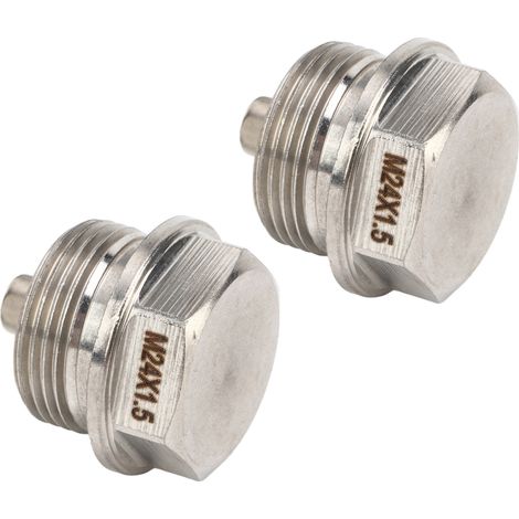 Magnetische Ölablassschraube M24x1,5 mm für Motoren, 2 Stück, auslaufsicher, kompatibel mit X1, X3, X4, X5, Z4, Teilenummer 11137605018, passgenau (1/5)