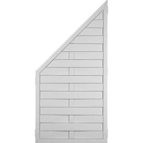 LIGHTLINE KS-Lamellenzaunecke 90 x 180/90 cm